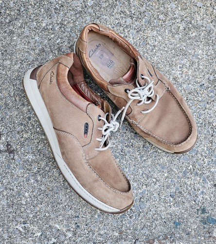 Clarks tan brown - brown, nubuck
