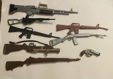 Toy 1/6 scale Vintage Action Man Bundle Job Lot Weapons (Rifles etc)