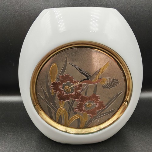Vintage art chokin oval - art, of