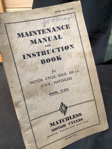 C1940s maintenance manual - maintenance, &