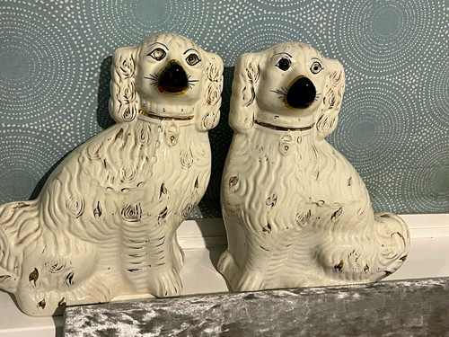 Pair antique victorian - a,
