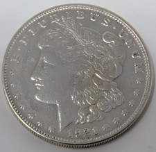 USA 1921 Morgan Silver Dollar