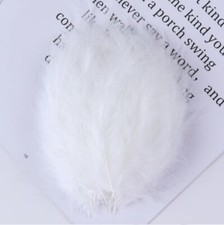 Turkey Marabou Feathers 50 pcs