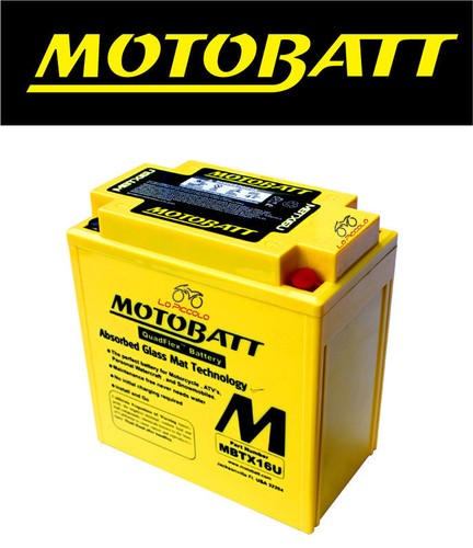 Motobatt battery ytx16 - battery, ytx16-bs