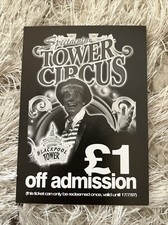 Blackpool Tower Circus Voucher