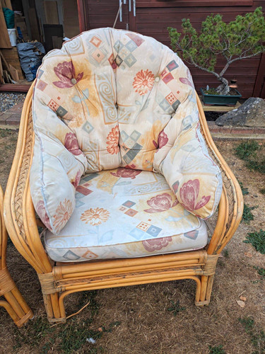 Piece rattan lounge - lounge, set