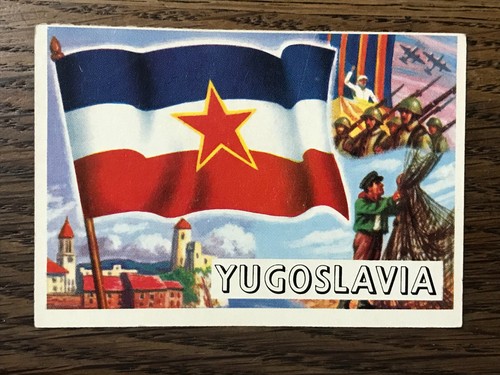 1956 topps flags - 1956, the