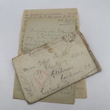 WW1 1917 Handwritten Letter