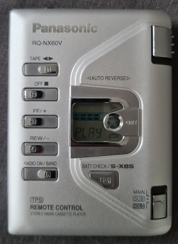Panasonic nx60v portable - panasonic, rq-nx60v