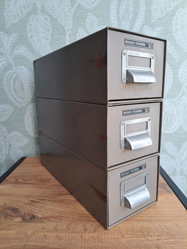 Roneo vickers vintage index - roneo,