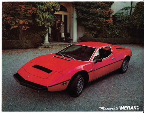 Maserati merak late 1970s - merak,