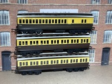 3 Triang OO Gauge Model Railway GWR Clerestory Coaches