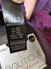M&S woman bra 
