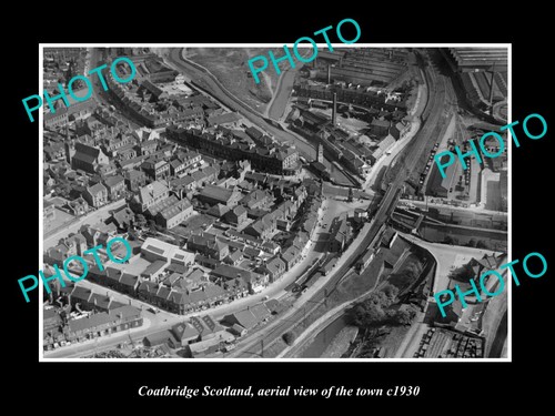 Coatbridge scotland aerial - coatbridge,