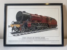LMS 6168 “The Girl Guide” J.S. Dews Train Print – Framed Ltd Edition of 2000  