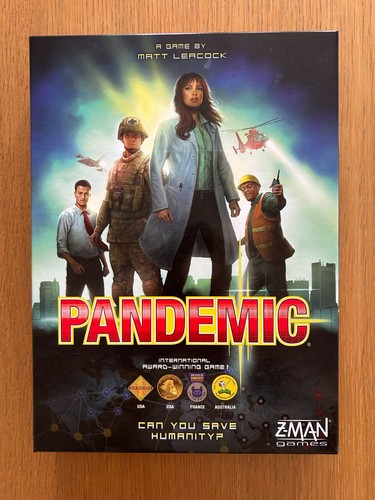 Pandemic strategy board game - -,