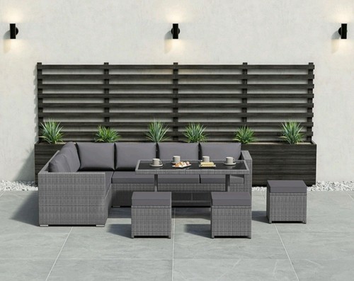 Rattan garden seater - garden, outdoor