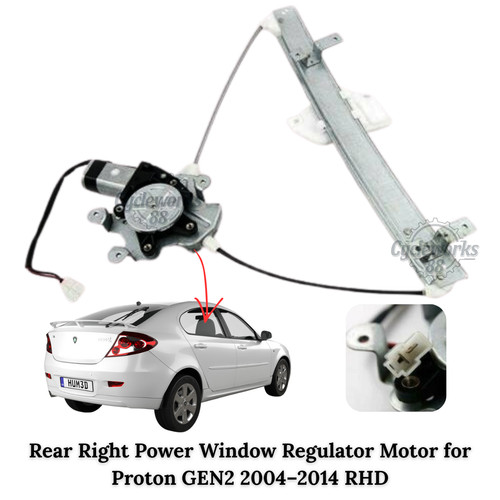 Rear right power - rear, window