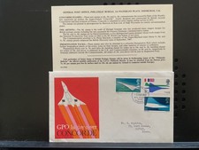 Fdc 1969 concorde - gb,