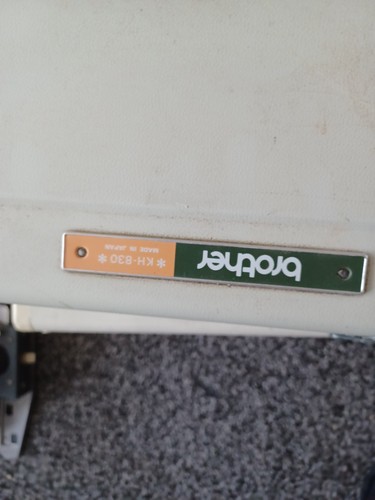 Brother kh830 vintage knitting - kh830,