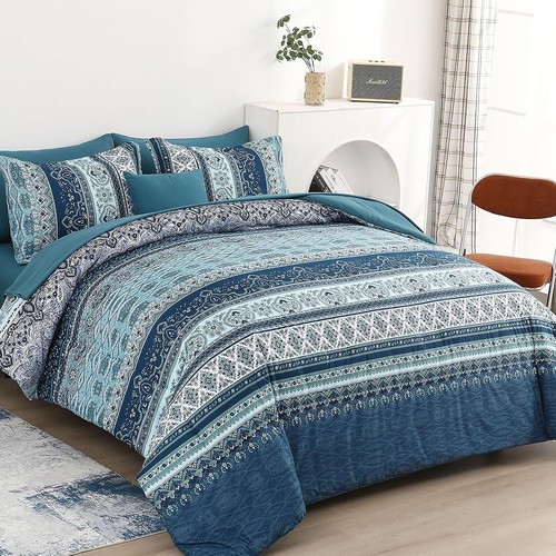 Boho duvet quilt cover - boho,