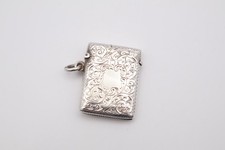 Antique Sterling Silver Vesta