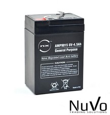 NX NP4-6 Lead Acid Rechargeable Battery 6V 4AH 4.5AH 6V4.0 6v Volt 4.5Ah