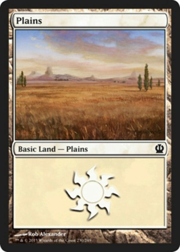 Plains theros mtg - plains, (230)