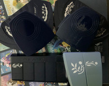 Fiskars Paper Punch Bundle of 2 Circle Designs & Double cutter plus templates