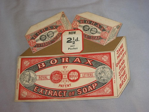 Small borax shop - small, card