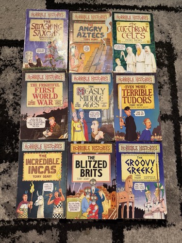 Horrible histories book set - book,