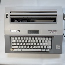 Smith Corona Memory Electric Typewriter 400 DLD Spell-Right Correcting Cassette.