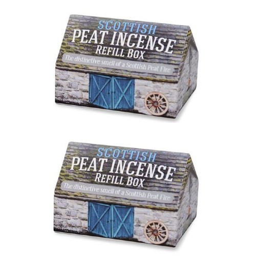 Scottish turf peat incense - scottish,