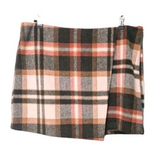 Next Plaid Wool Blend Mini