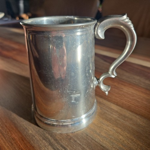 Worcester silver tankard - worcester,