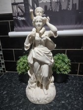 Antique Large Parian Bisque