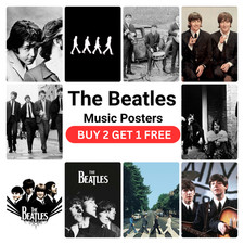 The beatles music - the, poster