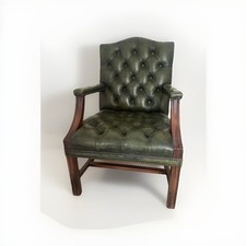 Vintage Green Leather