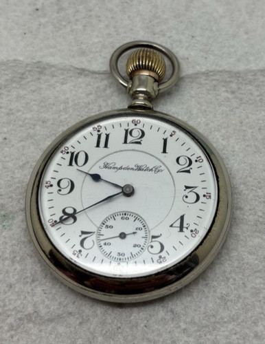 Hampden pocket watch - hampden, 16s