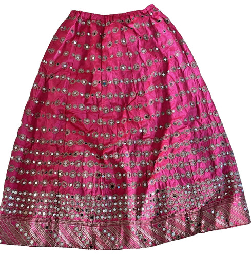 Vintage skirt kutch - vintage, pink