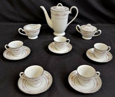 Coffee Set Noritake Glenwood 13 pce  SH55