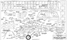 SE5A PLANS 50" span  radio control