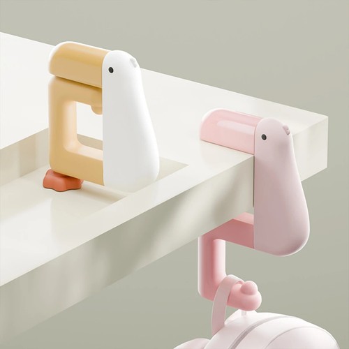 Duck handbag hook table - duck,