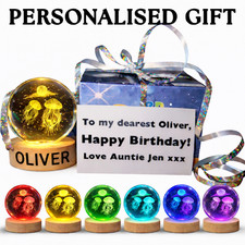 Personalized Gift Real Glass