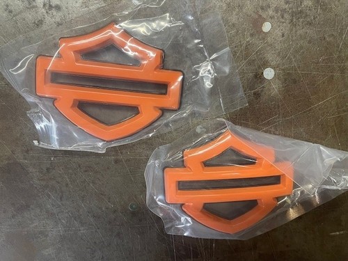 Cvo emblems sticker orange - cvo,