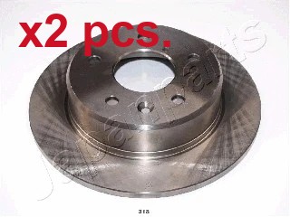 Pcs rear brake disc - disc, rotos