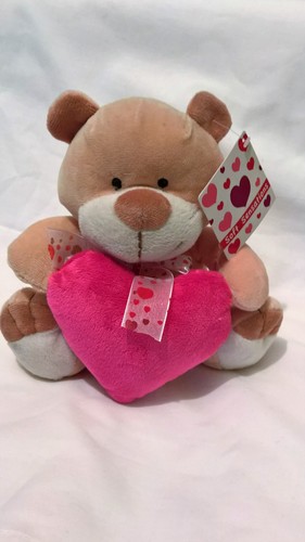 17cm loveheart bear - 17cm,