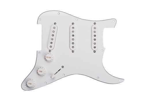 Pickguard assy classic - classic, white