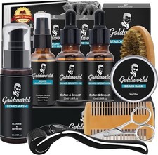 GoldWorld Beard Growth Kit Men