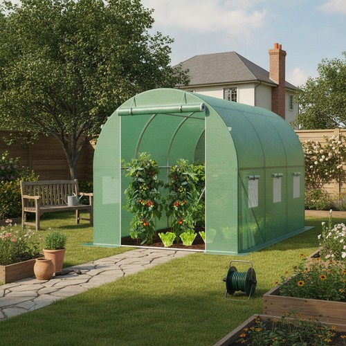 Polytunnel greenhouse 3x2x2m - polytunnel,